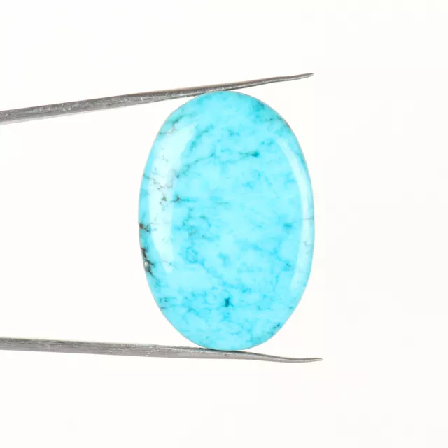 Arizona Turquoise-42.25 Ct. AAA Stones-Oval Coupe Cabochon Vrac Pierre Précieuse