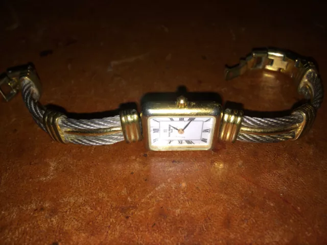 Herbelin Michel. Montre années 80-90. Plaquée or et acier. Herbelin Michel. Montre années 80-90. Plaquée or et acier.