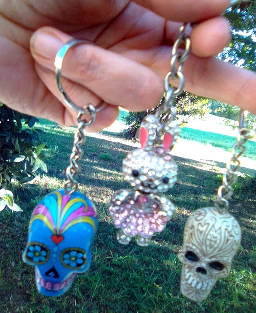 3 porte clef bijou
