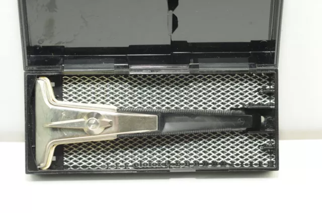Vintage Gillette Techmatic Band Blade Razor w/Original Case-Gillette Razor-Nice