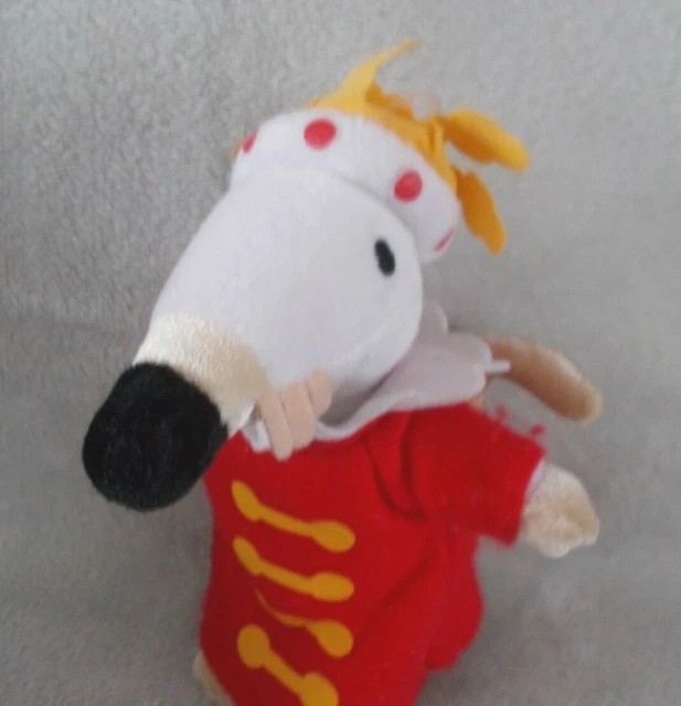 VERY RARE YOTTOY 7.5" Queen Maisy Mouse Soft Plush Toy / Teddy £29.