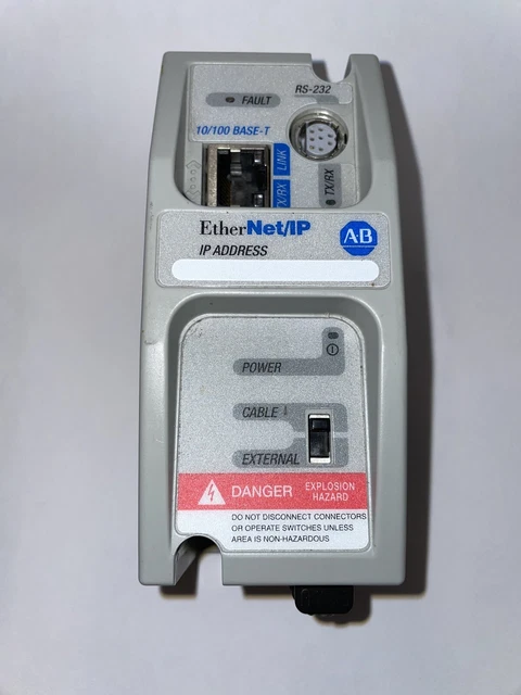 Allen Bradley 1761-NET-ENIW Series D Ethernet Interface Module