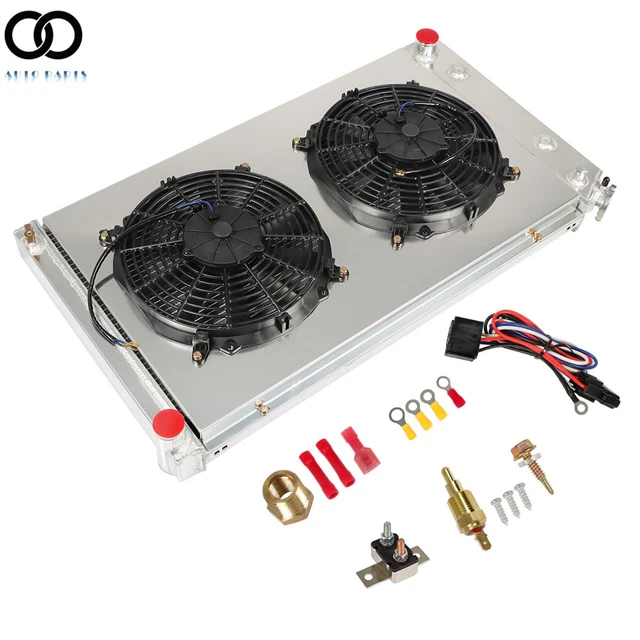 161 3 Row Radiator Shroud Fans For 1973-86 Chevy/GMC C/K C10 C20 C30 K10 K20 K30 161 3 Row Radiator Shroud Fans For 1973-86 Chevy/GMC C/K C10 C20 C30 K10 K20 K30
