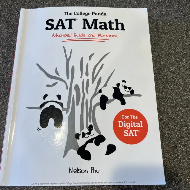 Panda Math Sat Pdf THE COLLEGE PANDA Sat Math. Advanced Guide And Workbook 2024 £15.20 ...