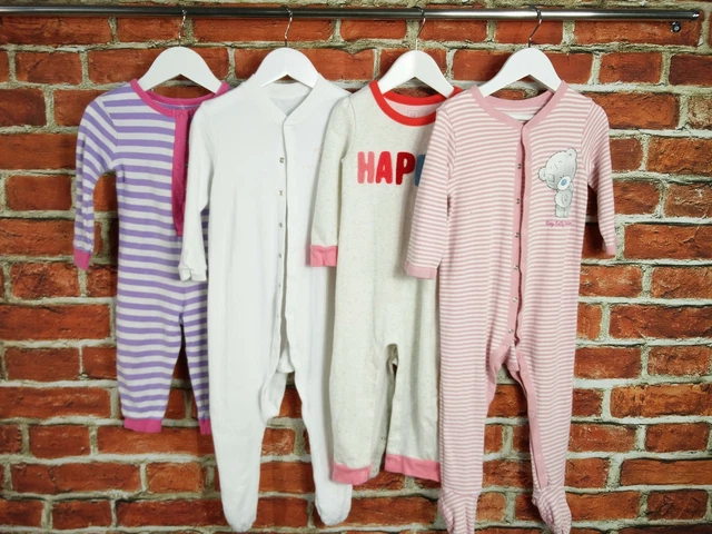 Girls Baby Bundle Age 18-24 Months M&S Baby Gap Mothercare Warm Bodysuits 92Cm