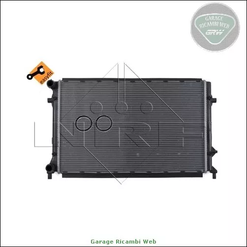 220927N-2163 Radiatore acqua per AUDI A3 SEAT TOLEDO III ALTEA LEON SKODA OCTAV