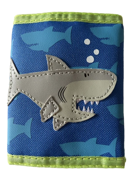 Stephen Joseph Shark Trifold Wallet for Kids