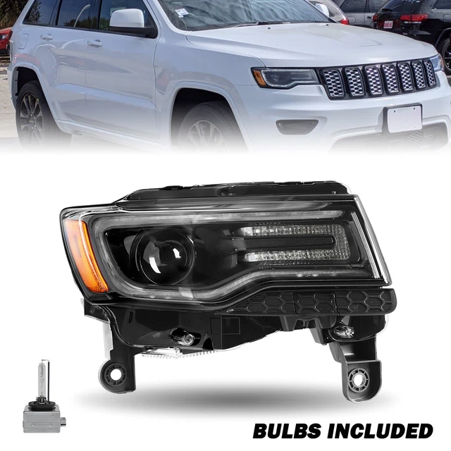 FOR 20162021 JEEP Grand Cherokee w/Bulbs&Ballast HID Projector