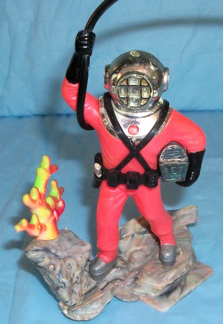 Deep Sea Diver IV Pen Plax Aquarium Bubbler Decoration 1972 NR