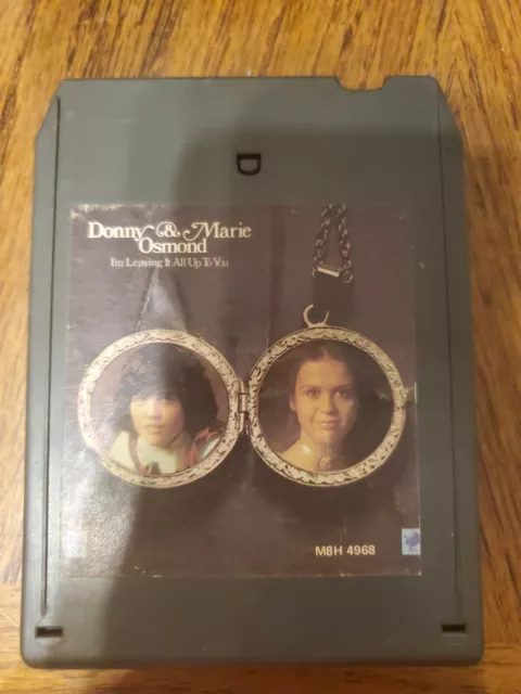 Donny And Marie Osmond Im Leaving It Up To You 8 Track