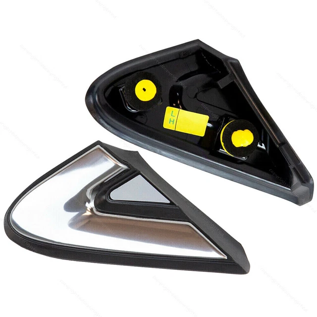 Pair Side Mirror Triangle Trim Molding for 2019-20 Hyundai Santa Fe LH & RH New