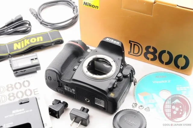 [ 1449 shots TOP MINT in Box ] Nikon D800 36.3 MP Digital SLR DSLR C769