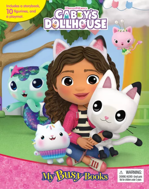 Gabby's Dollhouse My Busy Books by Phidal Publishing Inc., NEW Book, FREE & FAST