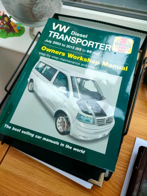 VW T5 Transporter (July 03 - 15) Haynes Repair Manual (Paperback) - MINT