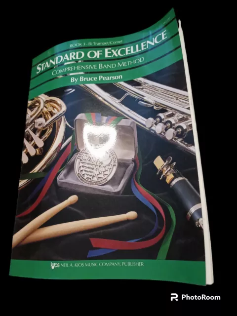 1996 Standard of Excellence Comprehensive Band Method Bb Trumpet/Cornet Book 3