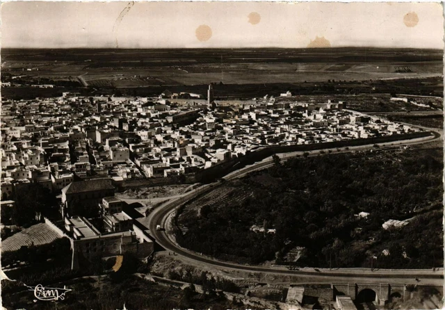 CPM AK MAROC - MEKNES-Vue aerienne (328907)