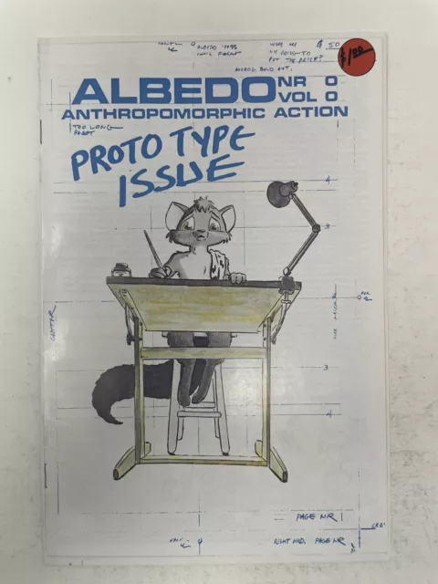 Albedo Anthropomorphics #0 4th print prototype Stan Sakai Usagi Yojimbo