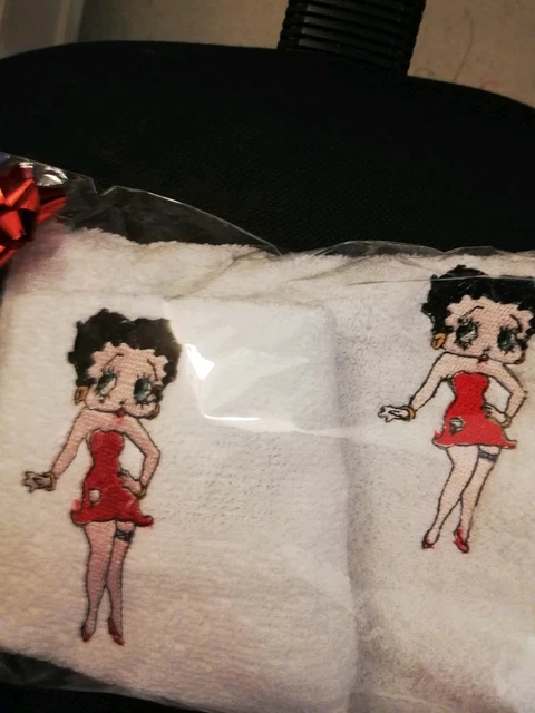 Betty boop sales towel set