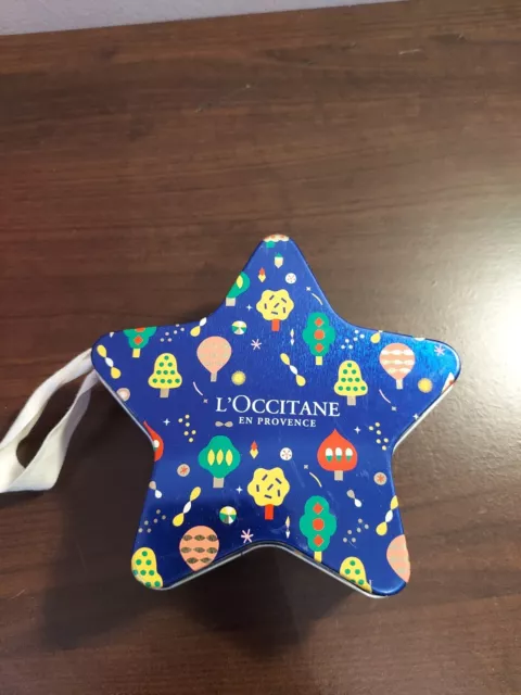 L’Occitane Blue Star Tin (Empty)