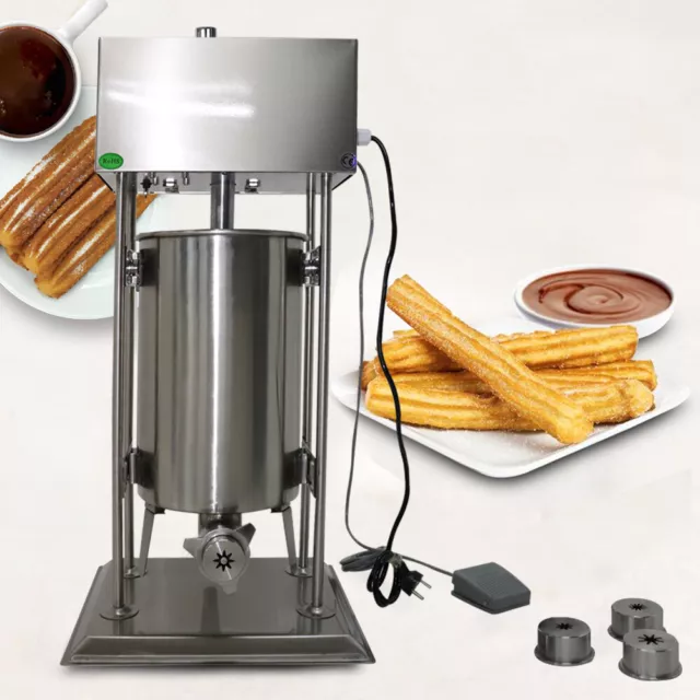 Commercial Donuts Maker Machine Electric Dough Sticks Machine+Mould Stainless
