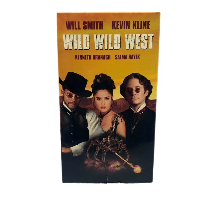 WILD WILD WEST VHS Will Smith Movie Salma Hayek Kevin Kline 1999 EUR 9,50 PicClick FR