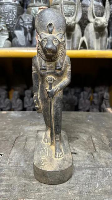 Sekhmet Statue Rare Antique Ancient Egyptian Antiques Goddess of war Egyptian BC