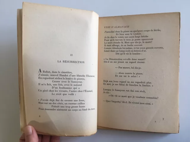 Jérome et Jean THARAUD vers d'almanach Plon 1946 3