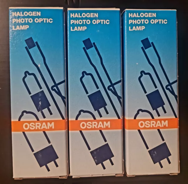 3 ‐ Osram FRG CP82 500w 120v Halogen Lamp Bulb 93671 NEW