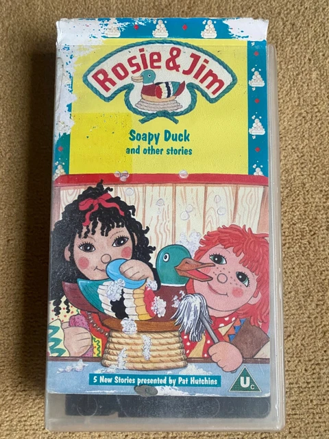 ROSIE AND JIM VHS Soapy Duck And Other Stories Children Kids rosie-and-jim-vhs-soapy-duck-and-other-stories-children-kids