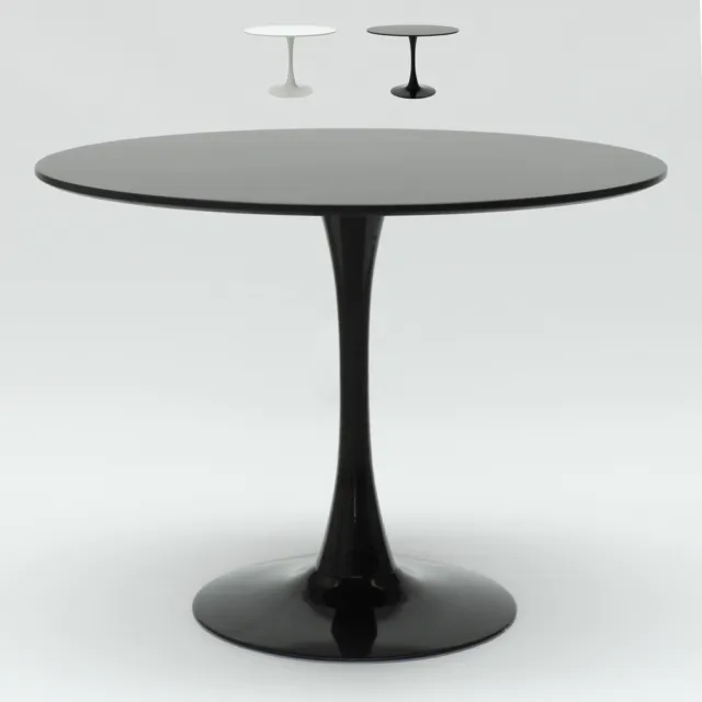 mesa redonda 90 cm bar comedor cocina diseño escandinavo moderno Tulipan