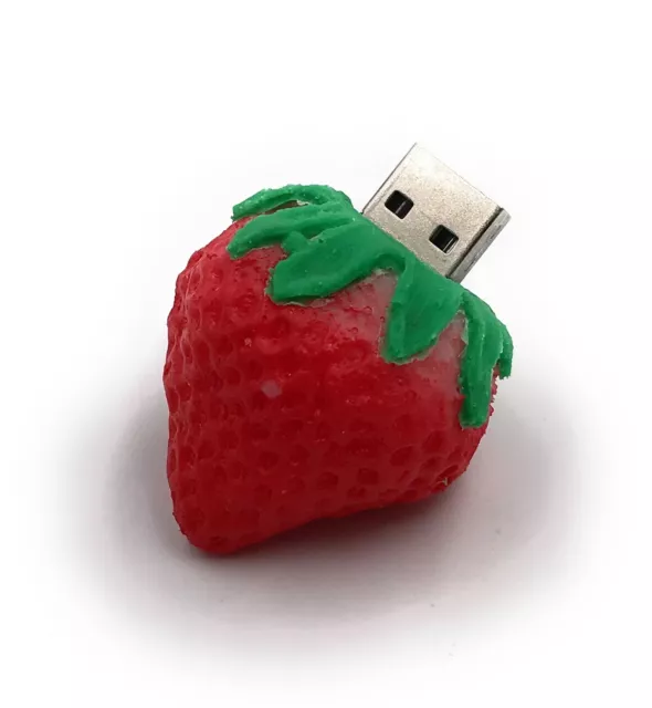 Fresa Fruta Funny USB Pegar Div Kapazitäten