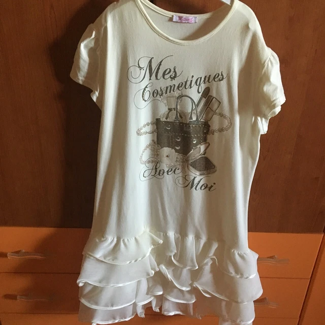 Vestito Abito Bianco Per Bambina 12 Anni In Su Ragazza Come Nuovo