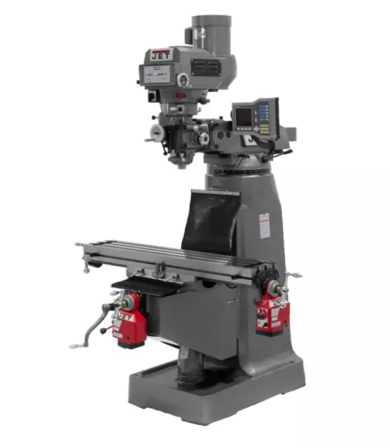 Jet Jtm-4Vs Mill With X And Y-Axis Powerfeeds