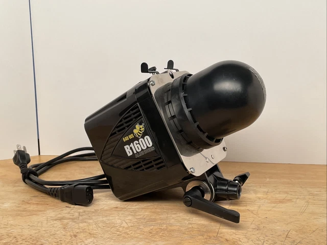 Flash de estudio Paul C. Buff AlienBees B1600 640WS - probado 100% funcional - limpio