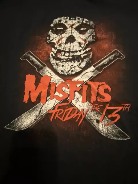 Misfits Friday The 13th Shirt OFFICIAL LEGIT 2XL FREE SHIPPING!!!