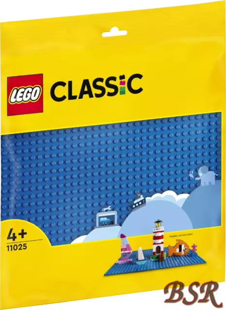 LEGO® 11025 blaue Grundplatte Bauplatte 32x32 Noppen 25x25cm ! NEU & OVP !