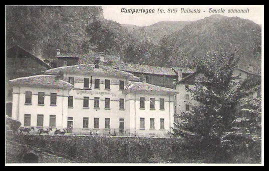 Valsesia - Campertogno - Scuole Comunali - fp 1926
