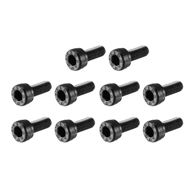 100Pcs M3x8 12.9 alliage acier 912 douille hexagonale tête Métrique Boulons Vis