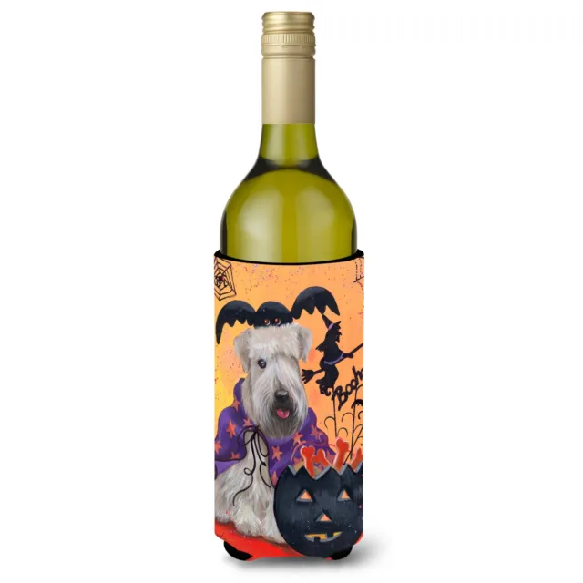 Wheaten Terrier Halloween Wine Bottle Hugger
