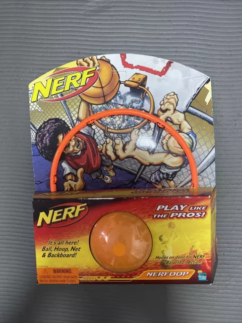 NIB Nerfoop Anytime Anywhere Basketball Hoop Nerf Basketball Toy 2005 NIB Nerfoop Anytime Anywhere Basketball Hoop Nerf Basketball Toy 2005