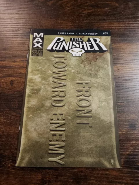 THE PUNISHER #53 VF Marvel MAX 2001 Garth Ennis