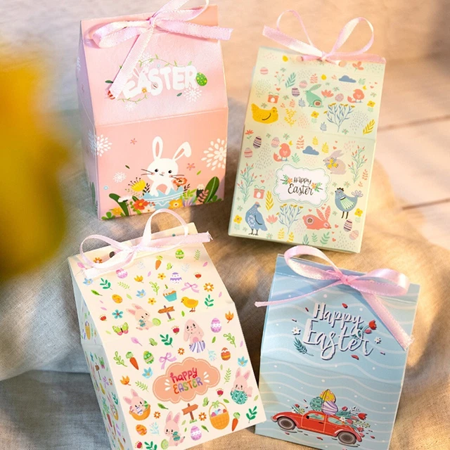 Boîte Cadeau Coccinelle Avec Ailes Rabattables - Fenêtre Transparente - 18x14x4 Cm - Pour Pâques, Bonbons - MediMuc