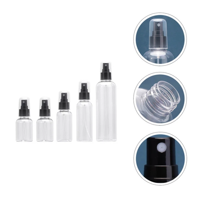 5 piezas Mujer Maquillaje Spray Botella Crema Cosmética Bomba Botella