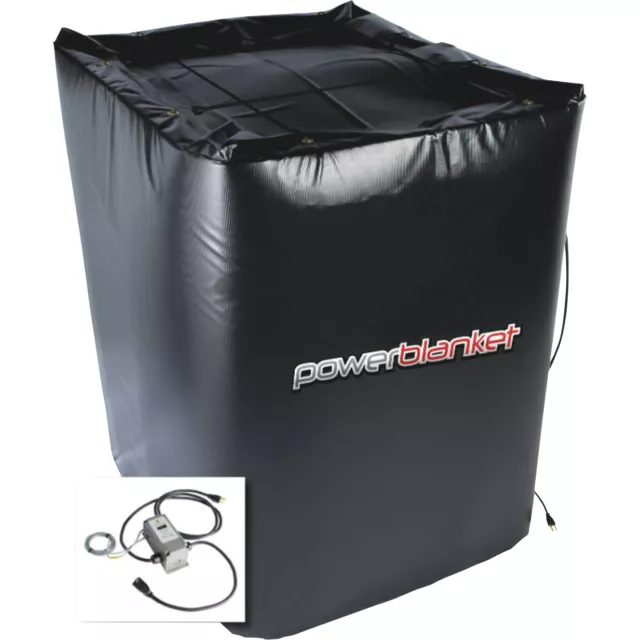 Powerblanket Insulated IBC Tote Heater with Digital Thermostat, 250-Gallon