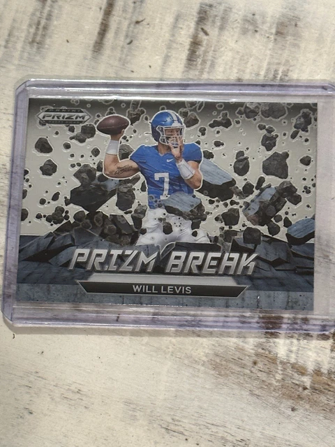 🔥📈2023 Panini Prizm Draft Picks Will Levis Prizm Break Tennessee Titans RC