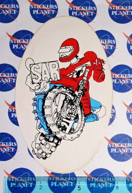 Autocollant Vintage Proma Exhaust Systems – Sticker Moto Tuning Années 80