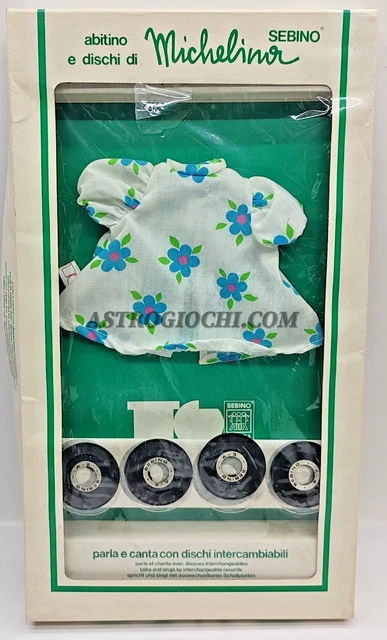 Poupée Sebino Michelina, Lot De 4 Disques, Neuf Sous Blister Jamais Ouvert