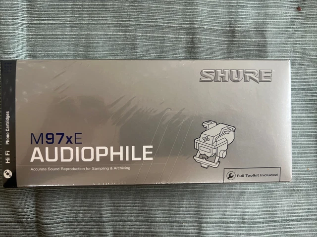 Shure M97xE  Audiophile Phono Cartridge NEW + FACTORY SEALED