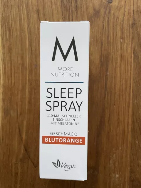 More Nutrition sleep spray 30ml Blutorange
