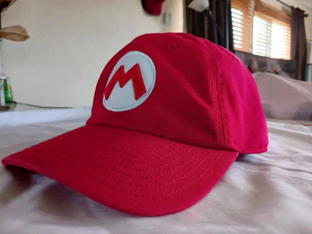 Super Mario Bros. Snap Back Red Cap